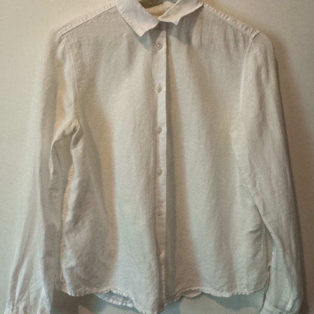 Classic White Poplin Shirt